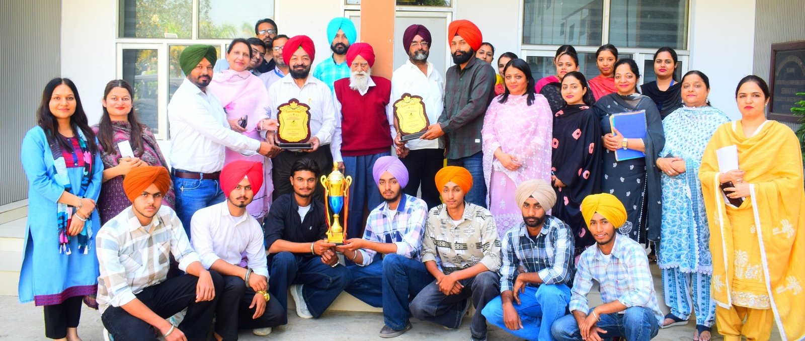 Bela College won a hat-trick in the inter-college hockey competition